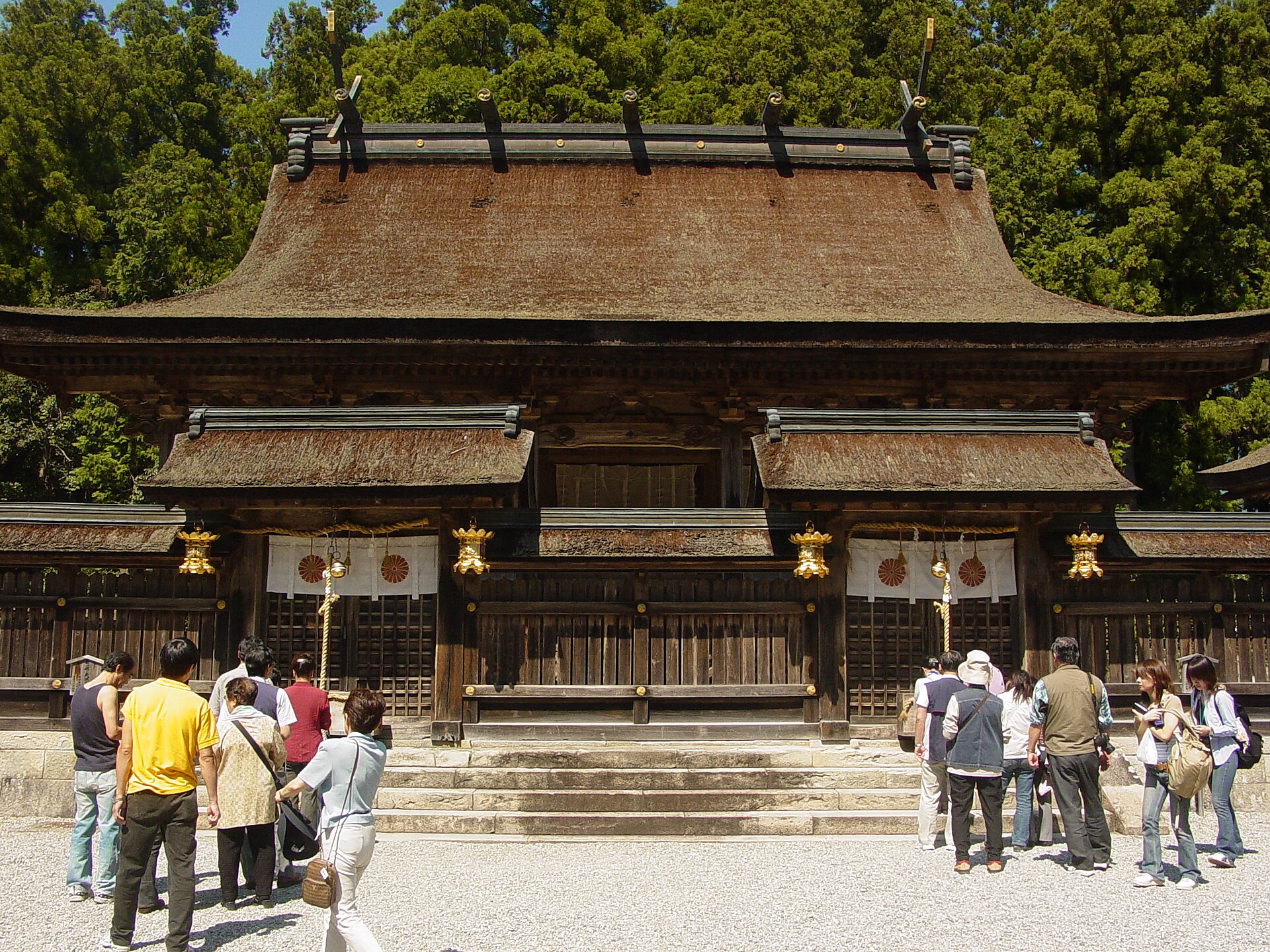 Inner precinct of Kumano Hongu Taisha